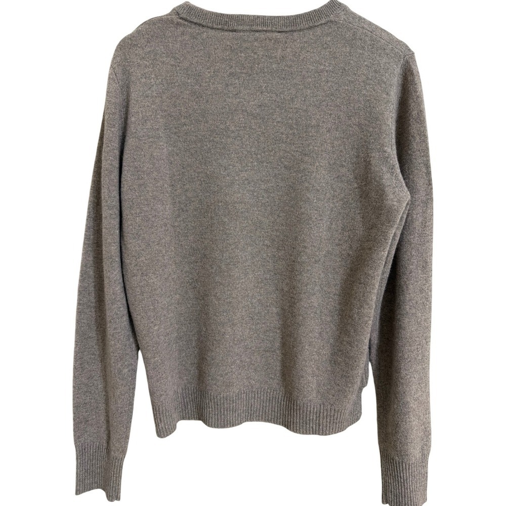 Mario Serrani Cashmere Sweater Womens Large Tan Crewneck Long Sleeve 1899939 - Picture 4 of 7